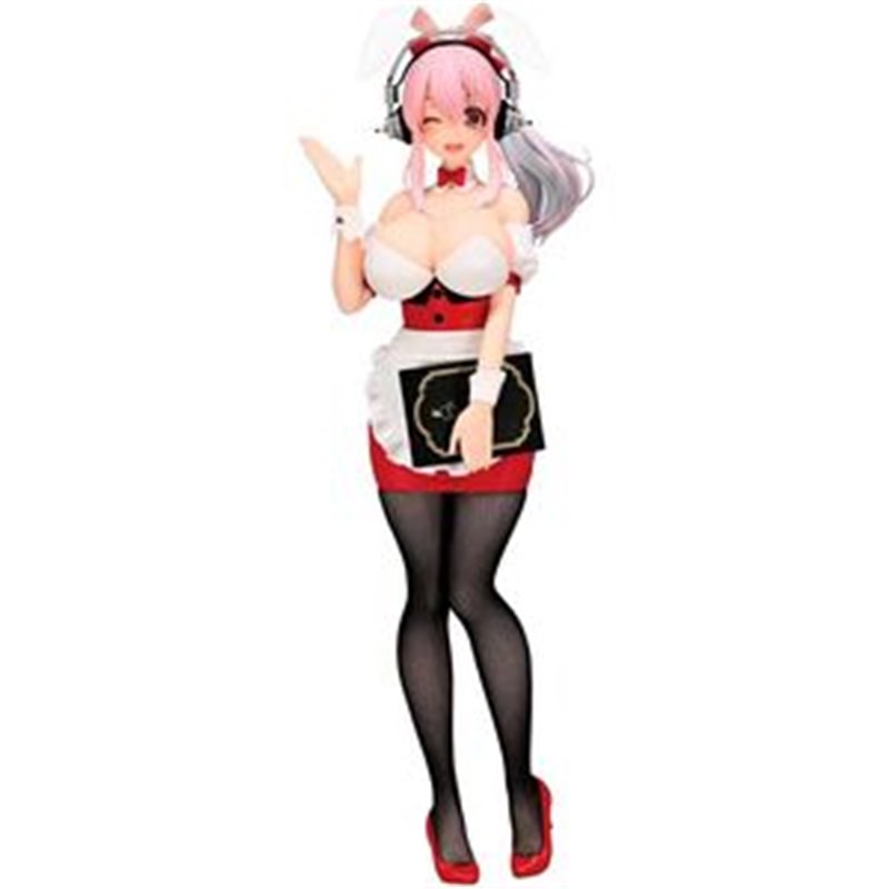 FIGURA SUPER SONICO WAITRESS BICUTE BUNNIES SUPER SONICO 28CM