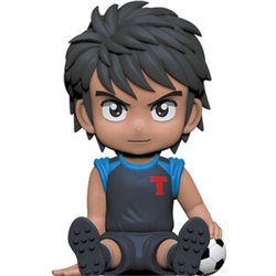 FIGURA HUCHA KOJIRO HYUGA CAMPEONES CAPTAIN TSUBASA 18CM