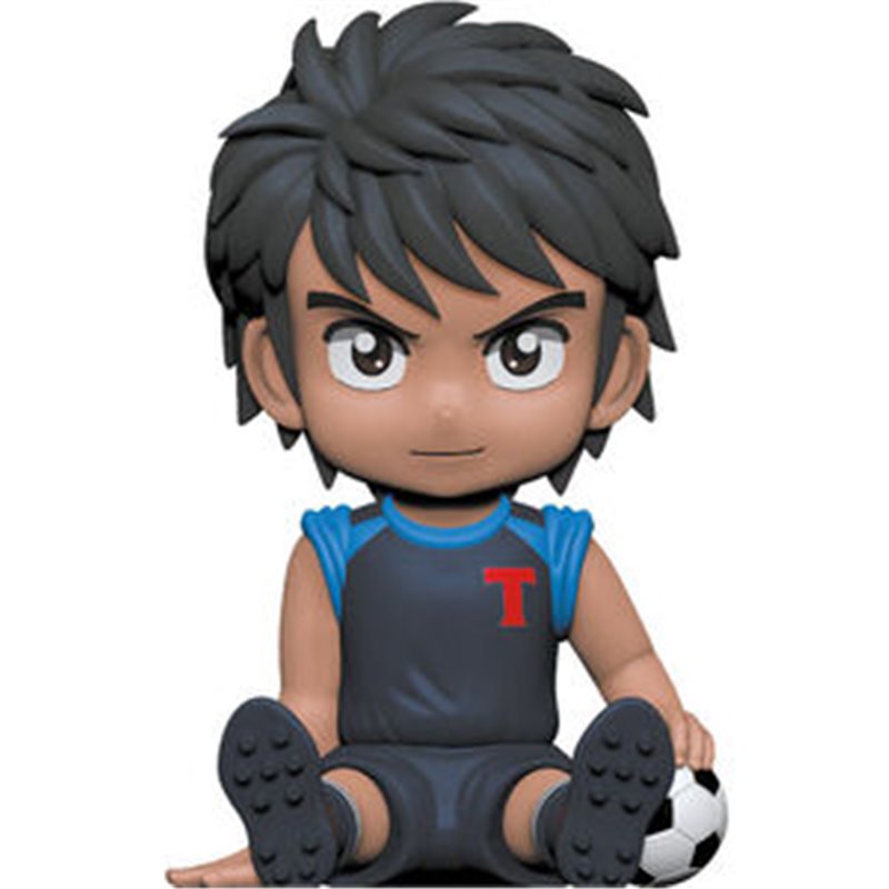 FIGURA HUCHA KOJIRO HYUGA CAMPEONES CAPTAIN TSUBASA 18CM