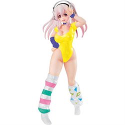 FIGURA SUPER SONICO 80 ANOTHER COLOR BLUE YELLOW SONICO 18CM