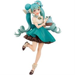 FIGURA HATSUNE MIKU CHOCOLATE MINT SWEET SWEETS HATSUNE MIKU 17CM