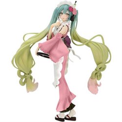 FIGURA HATSUNE MIKU MATCHA GREEN TEA PARFAIT ANOTHER EXCEED CREATIVE HATSUNE MIKU 20CM