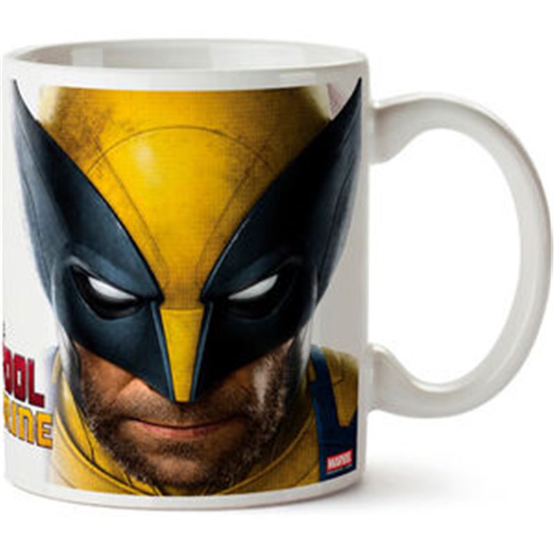 TAZA WOLVERINE &38 DEADPOOL MARVEL