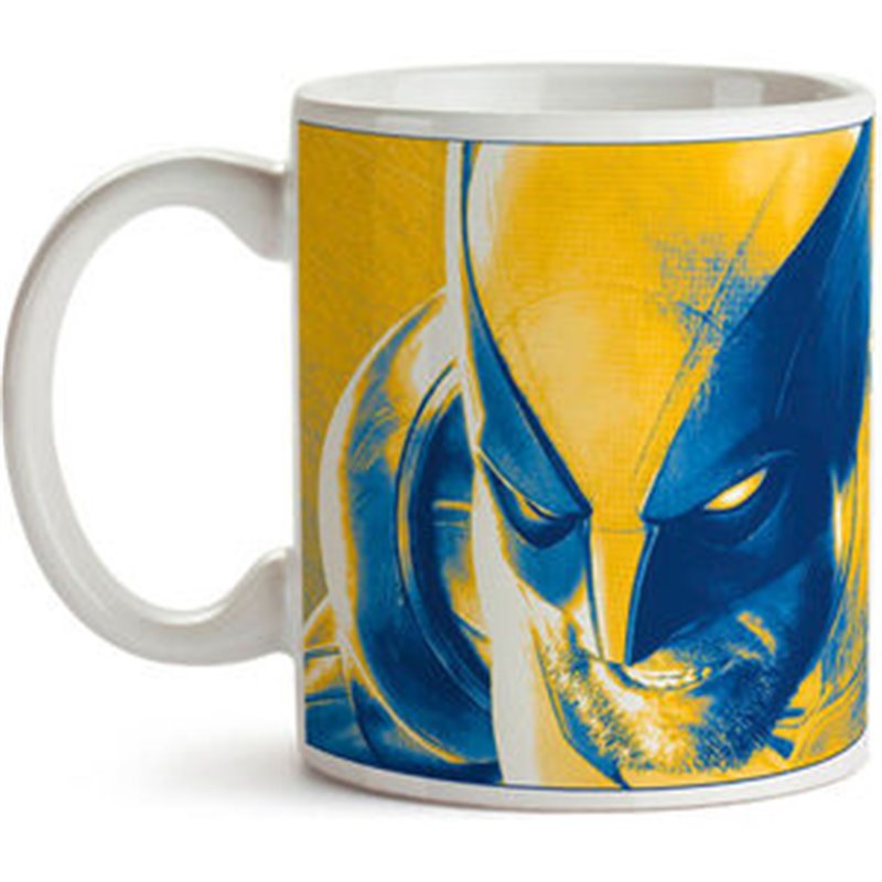 TAZA WOLVERINE - WOLVERINE &38 DEADPOOL MARVEL