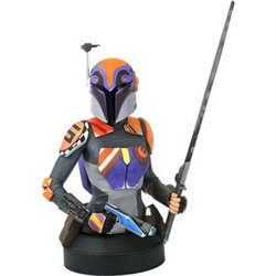 BUSTO SABINE WREN STAR WARS REBELS 15CM