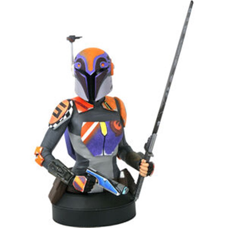 BUSTO SABINE WREN STAR WARS REBELS 15CM