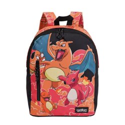 MOCHILA JUVENIL POKEMON CHARMANDER ADAPTABLE A TROLLEY CYP BRANDS REDSTRING CYP0MC326PK