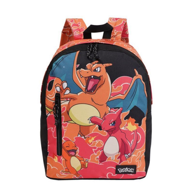 MOCHILA JUVENIL POKEMON CHARMANDER ADAPTABLE A TROLLEY CYP BRANDS REDSTRING CYP0MC326PK