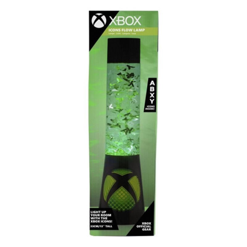 LÁMPARA PLASTICA FLOW  XBOX 33 CM PALADONE REDSTRING PP10204XB