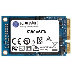 Disco SSD Kingston KC600 1TB/ mSATA/ Full Capacity