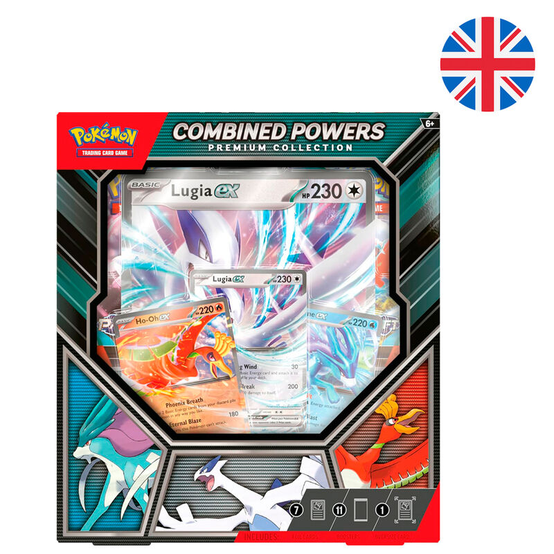 Blister cartas coleccionables Combined Powers Premium Pokemon ingles