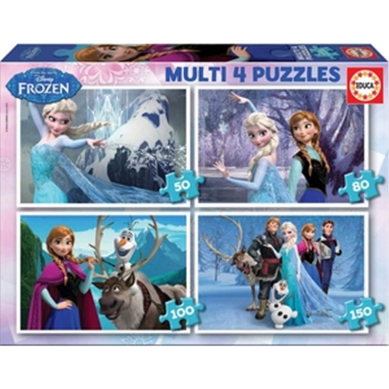 FROZEN PUZZLE MÚLTIPLE 50-80-100-150