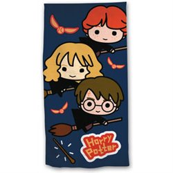 TOALLA CHIBI HARRY POTTER MICROFIBRA