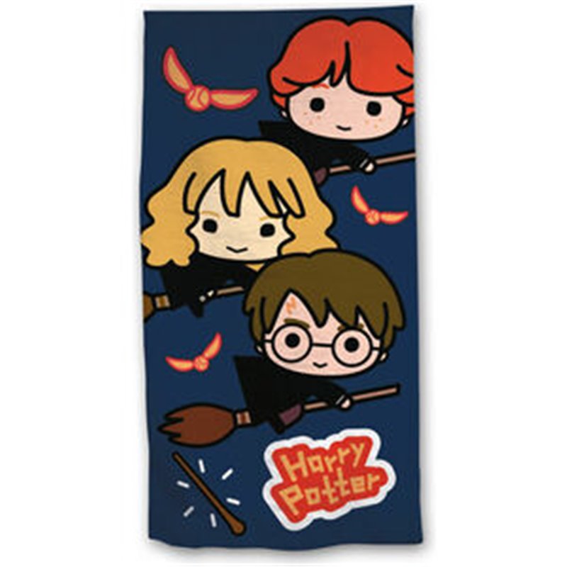 TOALLA CHIBI HARRY POTTER MICROFIBRA