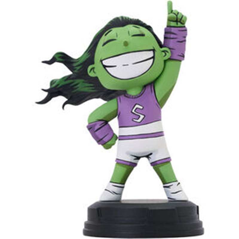 FIGURA SHE HULK ANIMATED STYLE MARVEL 13CM