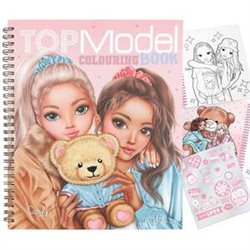 LIBRO DE COLOREAR TEAM TOP MODEL