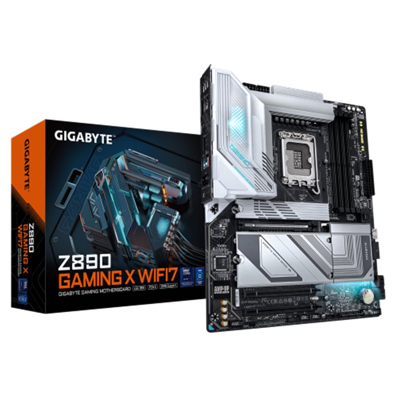 PLACA GIGABYTE Z890M GAMING X,INTEL,1851,Z890,4DDR5,WIFI,MATX