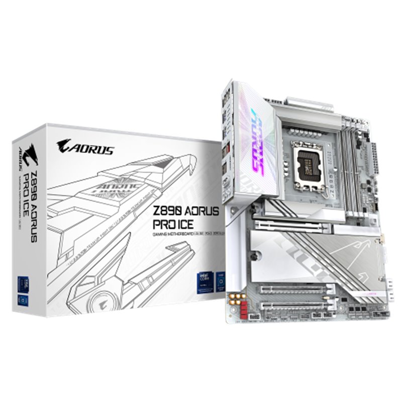 PLACA GIGABYTE Z890 AORUS PRO ICE,INTEL,1851,Z890,4DDR5