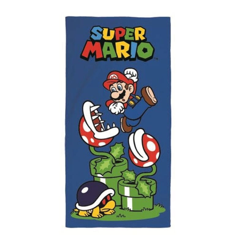 Toalla Super Mario Bros microfibra