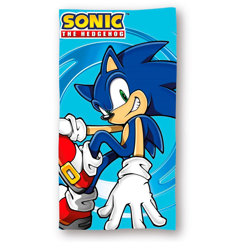 Toalla Sonic the Hedgehog algodon