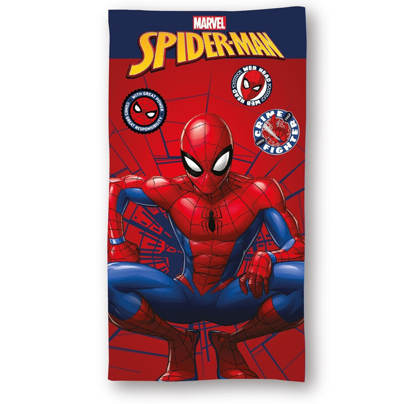 Toalla Spiderman Marvel algodon