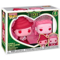 Blister 2 figuras Pocket POP Wicked Elphaba &38 Glinda Valentine