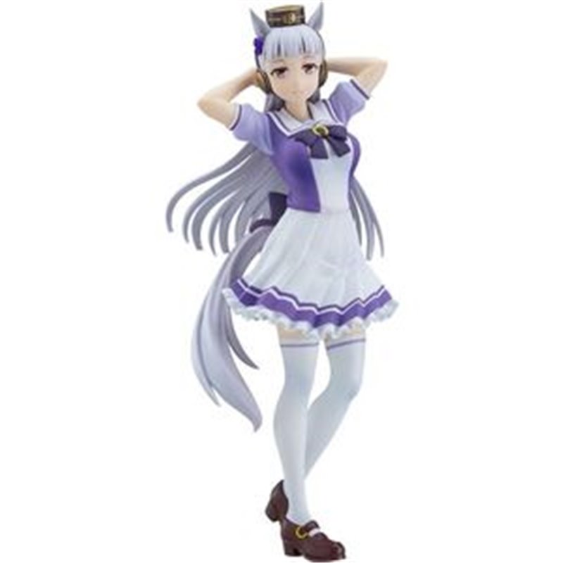 FIGURA POP UP PARADE GOLD SHIP SCHOOL UNIFORM UMAMUSUME 18CM