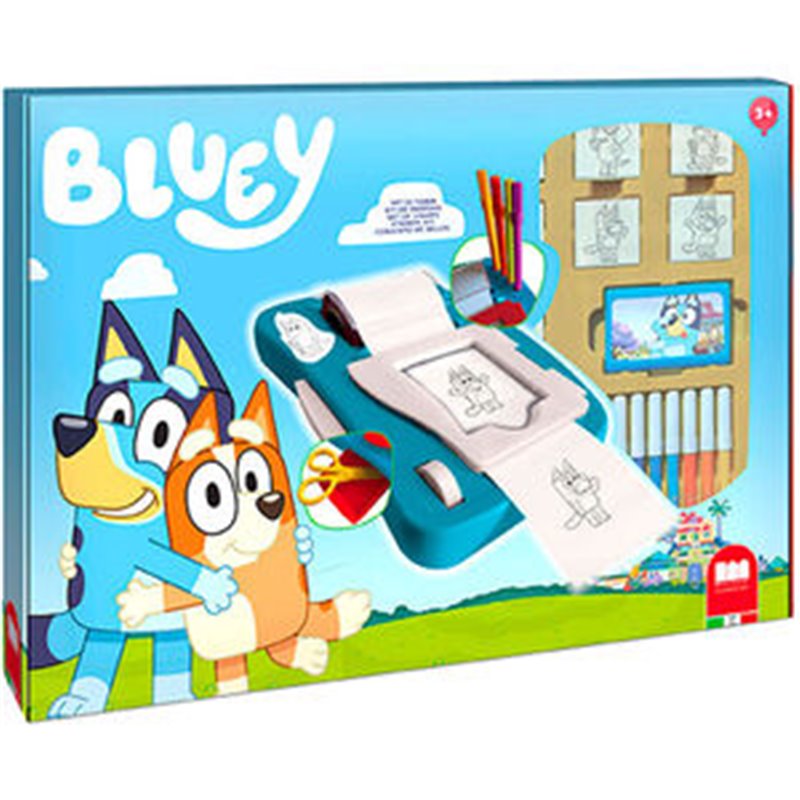 MAQUINA DE PEGATINAS BLUEY