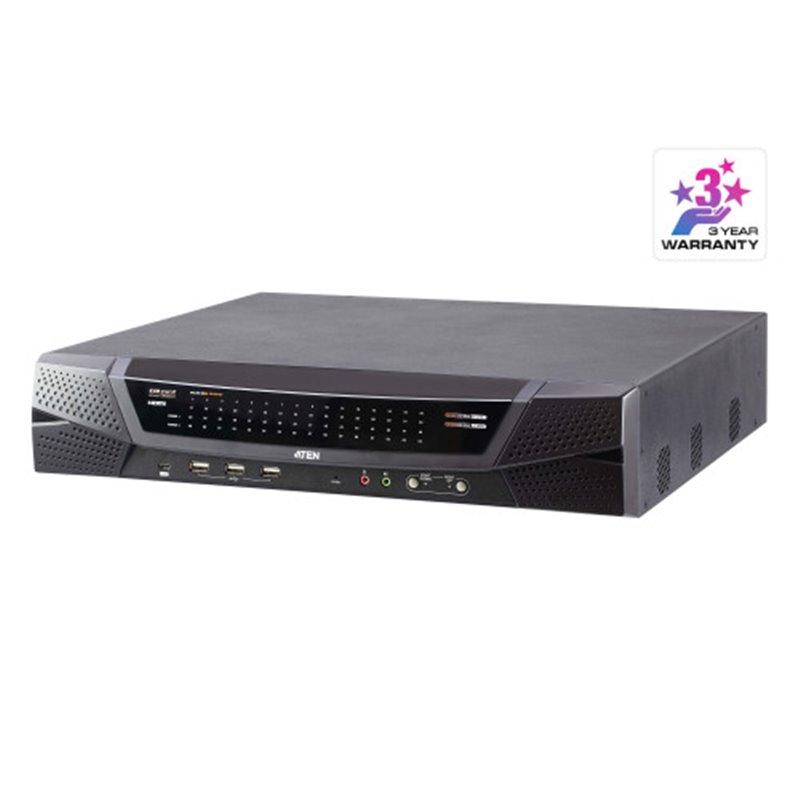 ATEN KN4064VB-AX-G interruptor KVM Negro