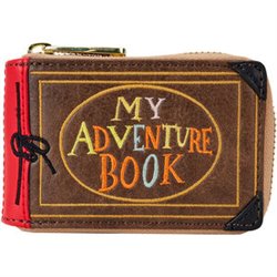 CARTERA ADVENTURE BOOK ACCORDION 15TH ANNIVERSARY UP DISNEY PIXAR LOUNGEFLY