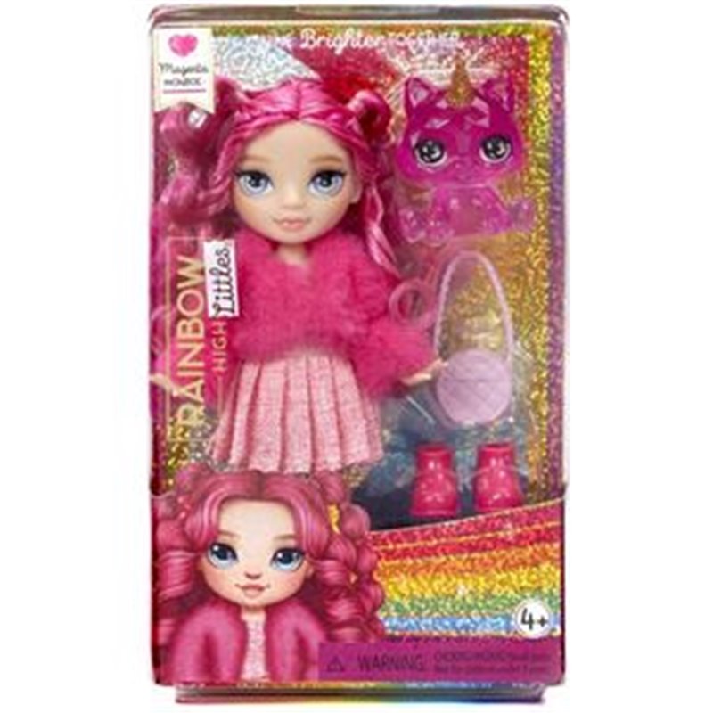 MUÑECA LITTLE FASHION ROSA RAINBOW HIGH