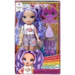 MUÑECA LITTLE FASHION AMATHYST MORADA RAINBOW HIGH