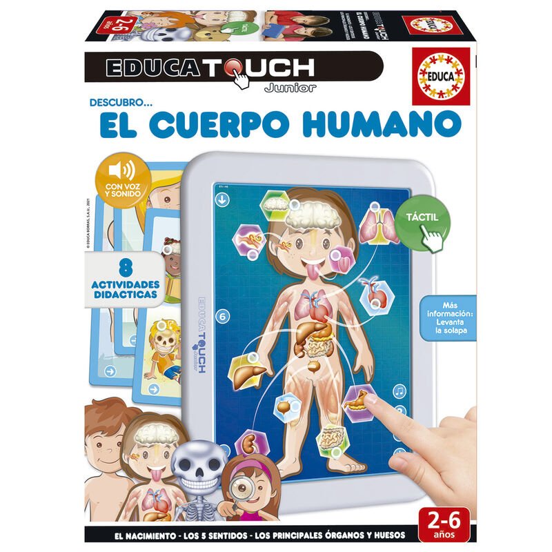 Juego El Cuerpo Humano Educa Touch Junior