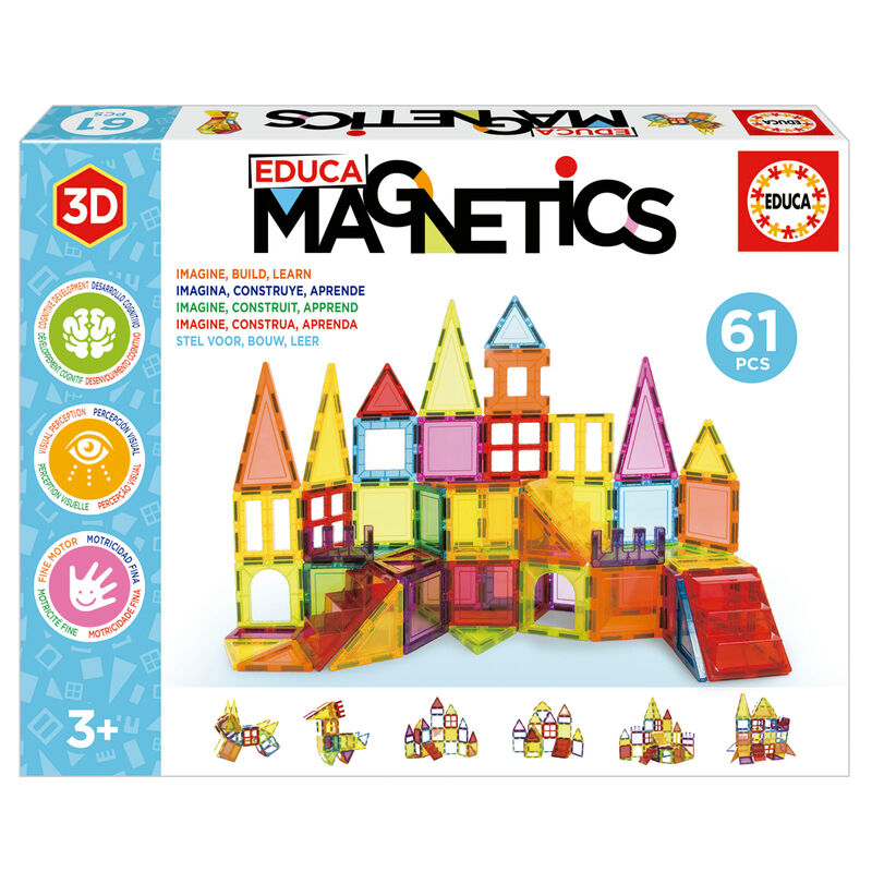 Juego Educa Magnetics 61pzs