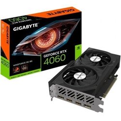 Tarjeta Gr�fica Gigabyte GeForce RTX 4060 WindForce OC 8G/ 8GB GDDR6