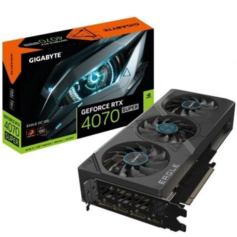 Tarjeta Gr�fica Gigabyte GeForce RTX 4070 SUPER EAGLE OC 12G/ 12GB GDDR6X