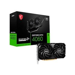 TARJETA GRÁFICA MSI RTX 4060 VENTUS 2X BLACK 8GB OC GDDR6