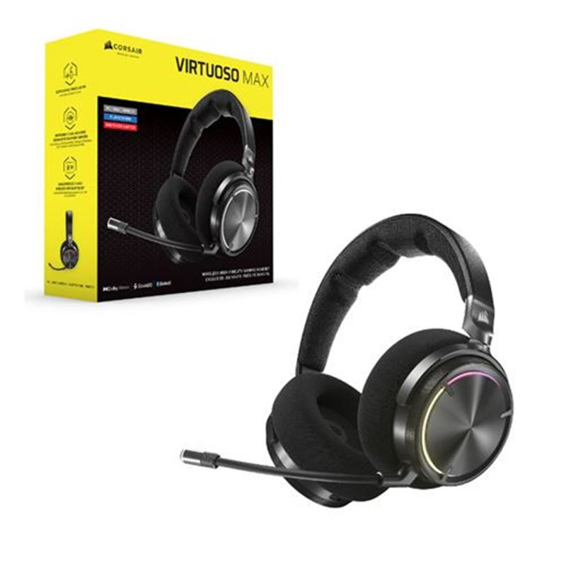 AURICULARES CORSAIR VIRTUOSO MAX WIRELESS NEGRO CA-9011372-WW