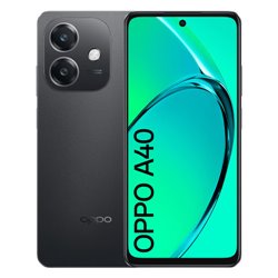 OPPO A40 16,9 cm (6.67") SIM doble Android 14 4G USB Tipo C 6 GB 128 GB 5100 mAh Negro