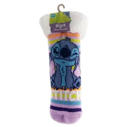 Calcetin antideslizante sherpa Stitch Disney