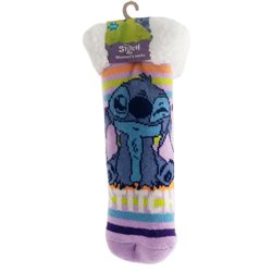 Calcetin antideslizante sherpa Stitch Disney adulto