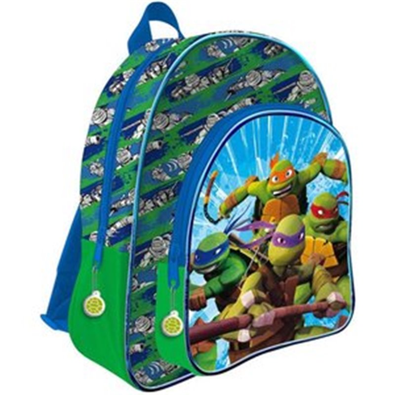 MOCHILA TORTUGAS NINJA DISEÑO ATTACK