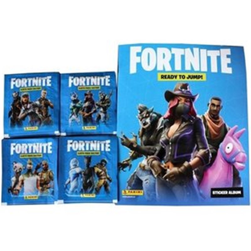 FORTNITE ALBUM + 4 SOBRES