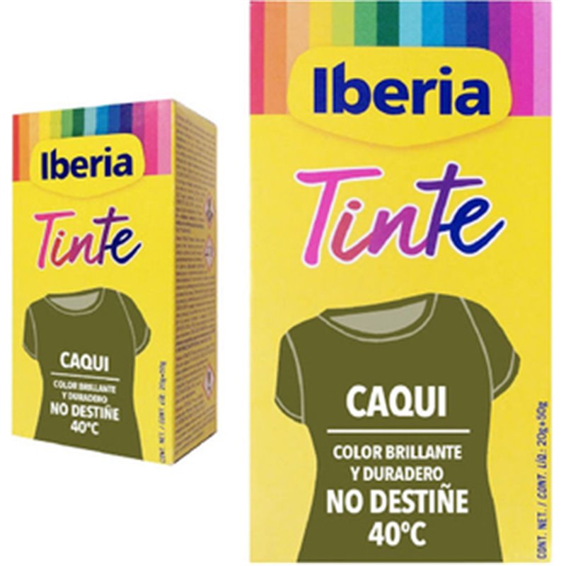 IBERIA TINTE PARA ROPA - CAQUI