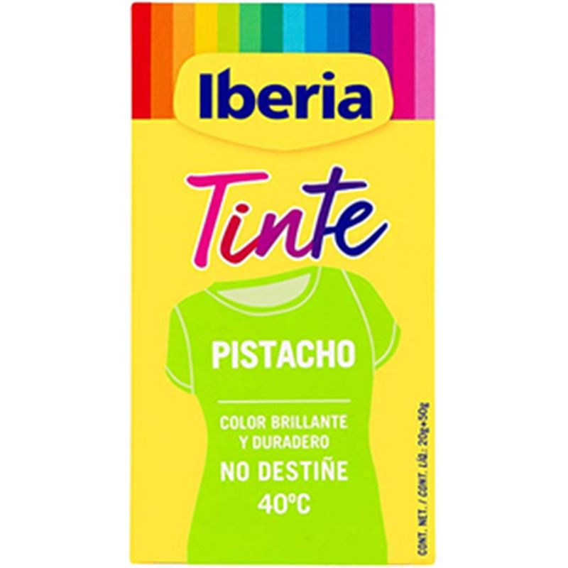 IBERIA TINTE PARA ROPA - PISTACHO