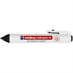 ROTULADOR PERMANENTE EDDING RETRACT 11 - NEGRO