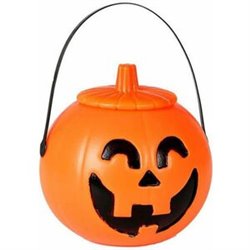 CALABAZA CESTO CON TAPA 18CM