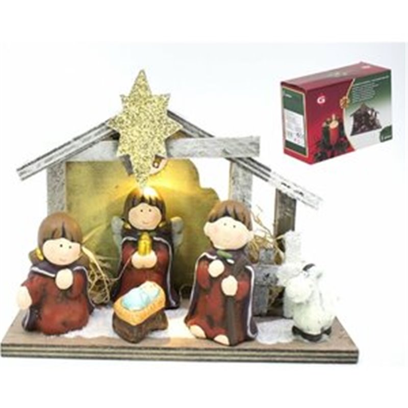 NACIMIENTO INFANTIL LED 21.5X8.3X15.3 CM