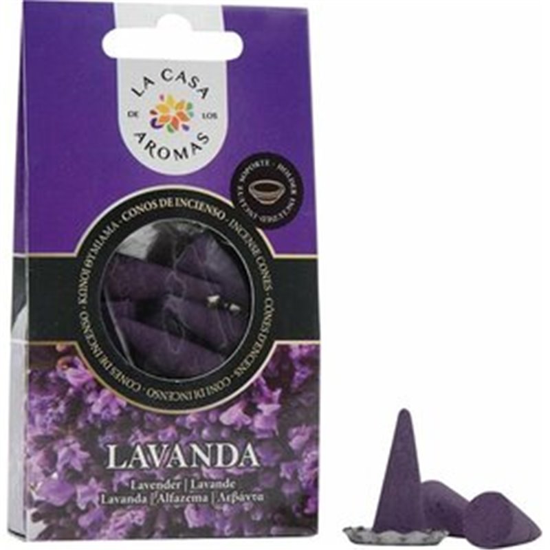 CONOS INCIENSO LAVANDA