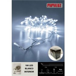 GUIRNALDA 100L LED BLANCO